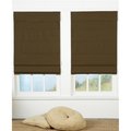 Safe Styles Safe Styles UBQ27X72CC Cordless Roman Shade; Chocolate - 27 x 72 in. UBQ27X72CC